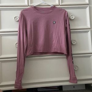 Vans Woman Cropped Long Sleeve